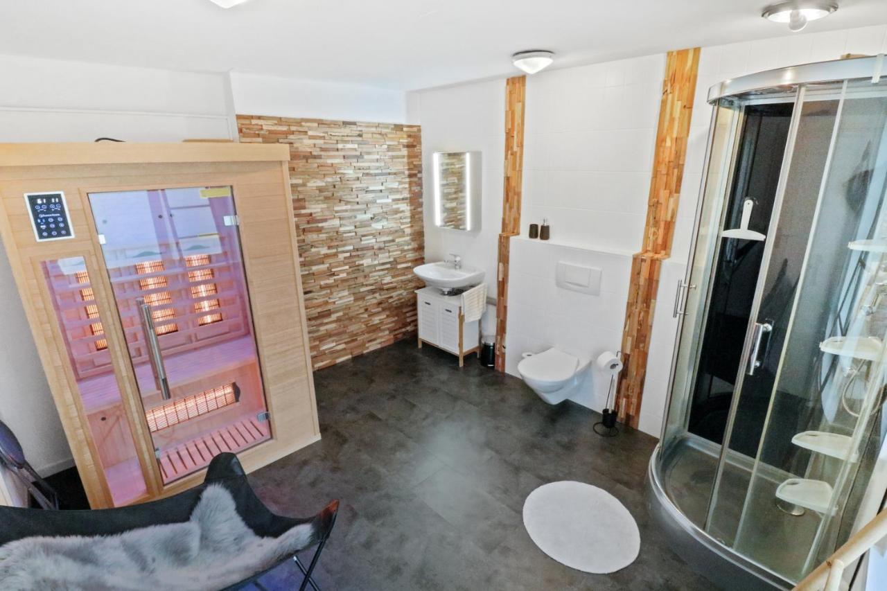 Appartement Confortable Avec Un Sauna Leukerbad Exteriör bild