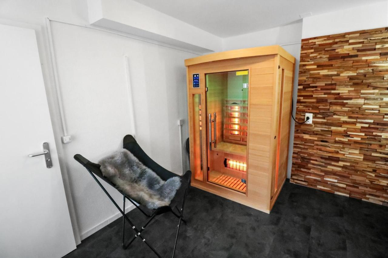 Appartement Confortable Avec Un Sauna Leukerbad Exteriör bild